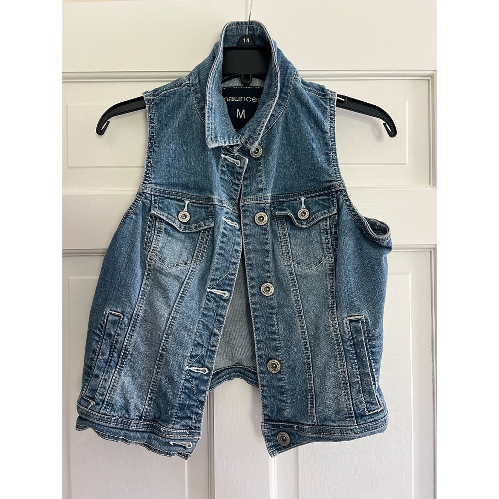 Denim vest